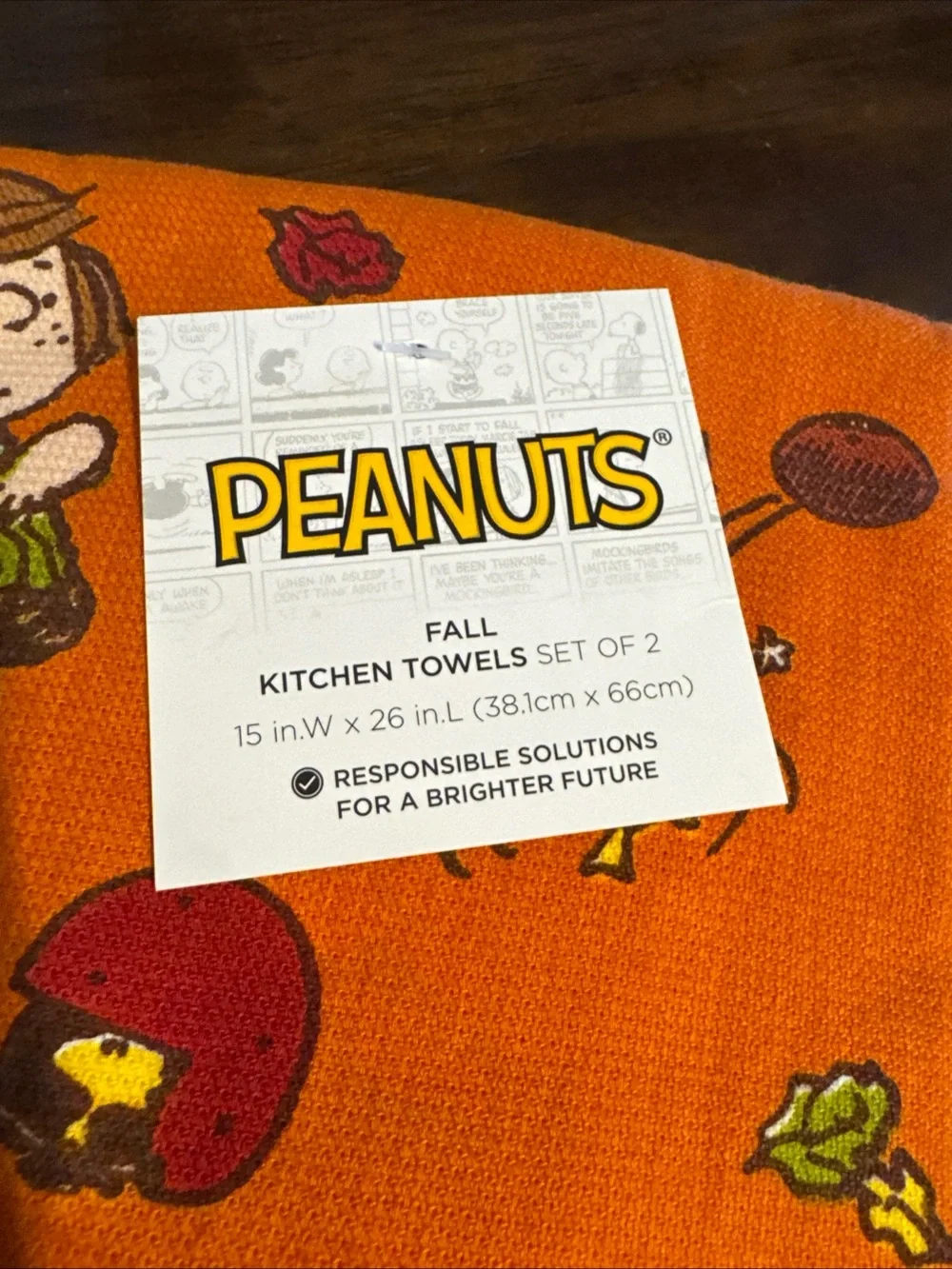 Peanuts kitchen towels